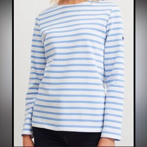 Saint James for J Crew striped long sleeve shirt - women size small